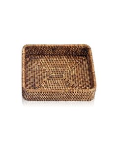 Decor Walther Rattan Tray Dark