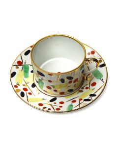 Renouveau Russe Teacup & Saucer