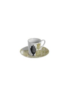 Roma Espresso Cup & Saucer No. 2