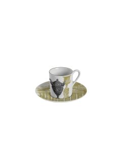 Roma Espresso Cup & Saucer No. 3