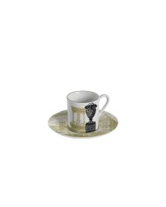 Roma Espresso Cup & Saucer No. 6