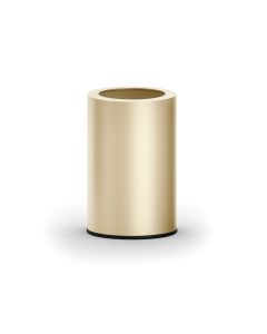 Rooms Wastepaper Bin Matte Gold