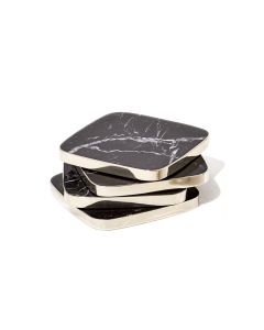 Salta Square Alpaca Coasters - Set of Four