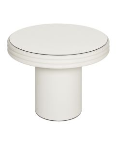 GioBagnara Scala Leather Coffee Table Round Large