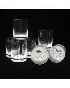 Seven Heavenly Virtues Double Old Fashion (set of 7)