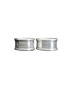 Silver plate napkin ring