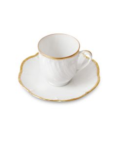 Simple Dentelle Coffee Cup & Saucer