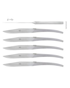 Skel Steak Knives, Matte Finish (Set of 6)