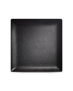 Spangled Black Square Plate 1