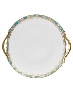 Syracuse Round Cake Plate with Handles