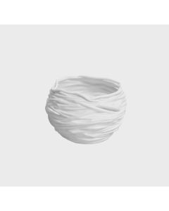 Ted Muehling Bird's Nest Votive (Glazed with Moss)