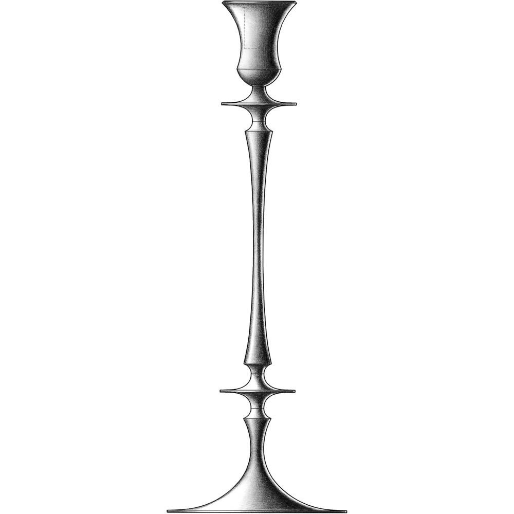 Biedermeier Candlestick 0213