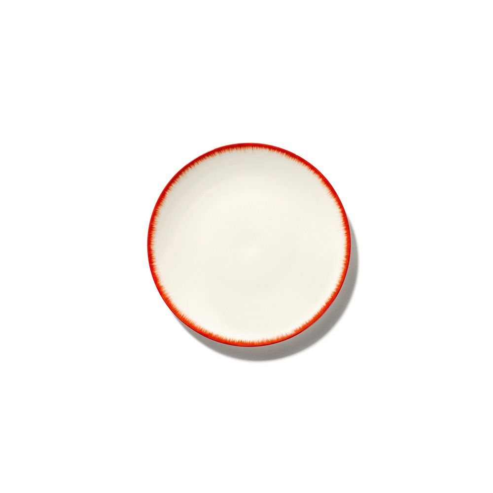 Dé Plate 17.5cm, Red Variation 2