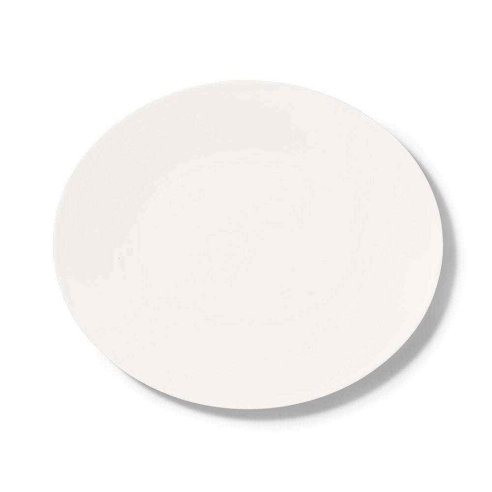 Pure White Large Oval Platter