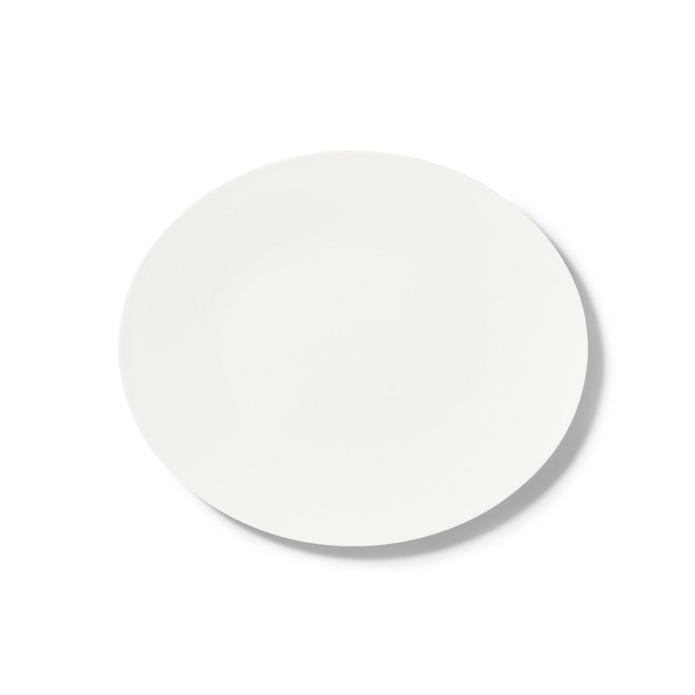 Pure White Oval Platter