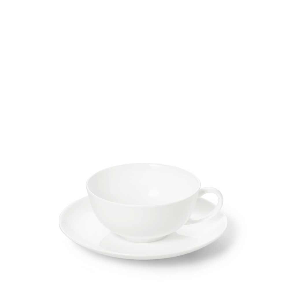 Pure White Tea Cup & Saucer