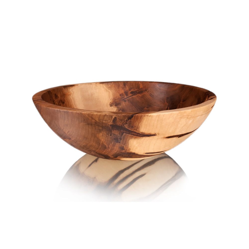 Round Maple Bowl