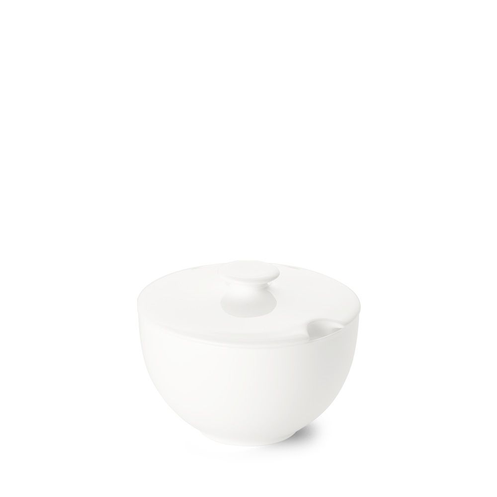 Round Sugar Bowl with Lid