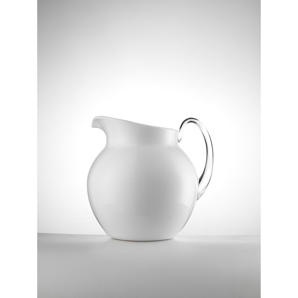 White Acrylic Pitcher